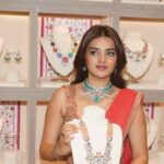 Actress Nidhhi Agerwal Inaugurates Aarnora’s New Silver Jewellery Showroom in Secunderabad..